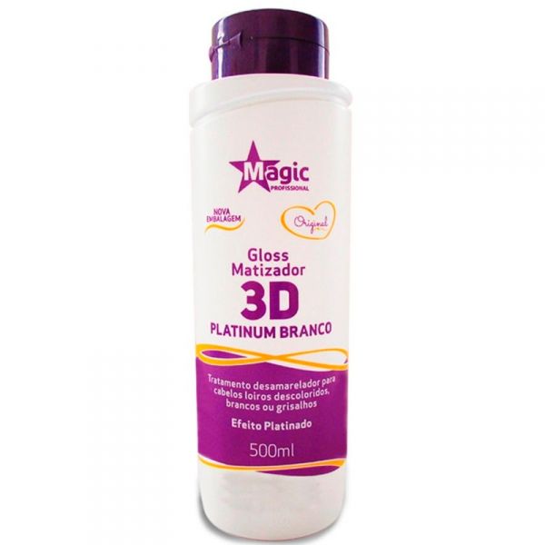 Magic color 3D PLATINUN BRANCO 500ML